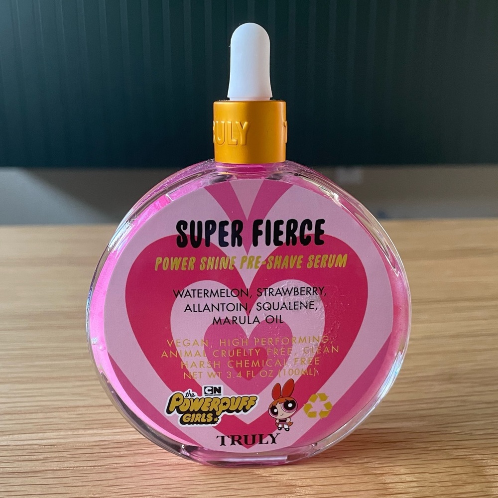 Truly Powerpuff Girls Super Fierce Power Shine Pre-Shave Serum